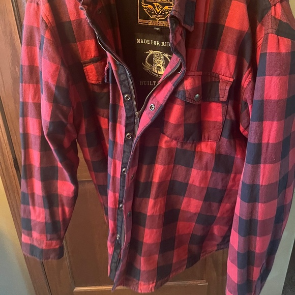 Milwaukee Other - Men’s Milwaukee Flannel Biker Shirt